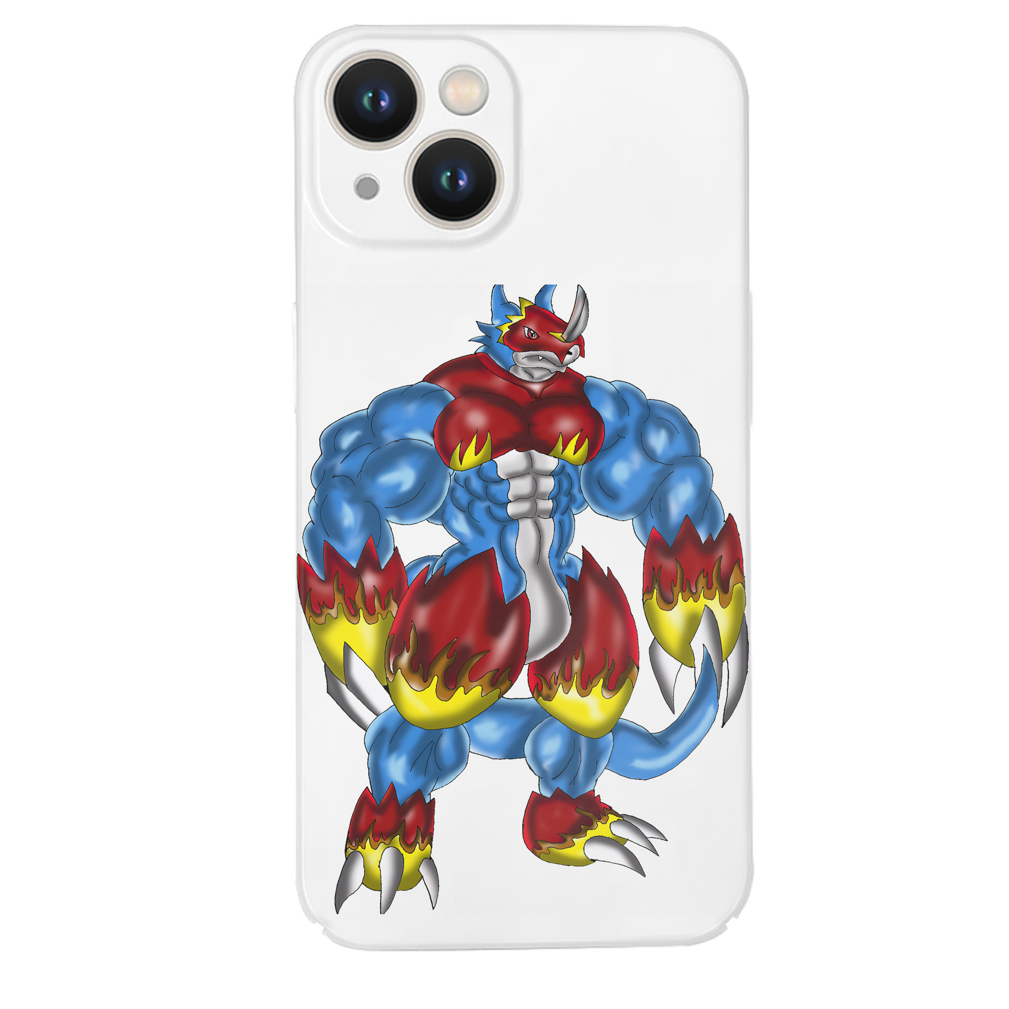 （画像用） Digimon デジタルモンスター/デジモン 【iPhone 14シリーズ対応】ハードケース